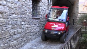 Golf Car Italcar ad Apricale