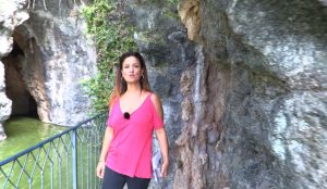 Michela Resi al Parco di Villa Pallavicini