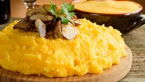 polenta funghi