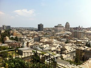 Un panorama di Genova