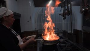 Momenti spettacolari in cucina